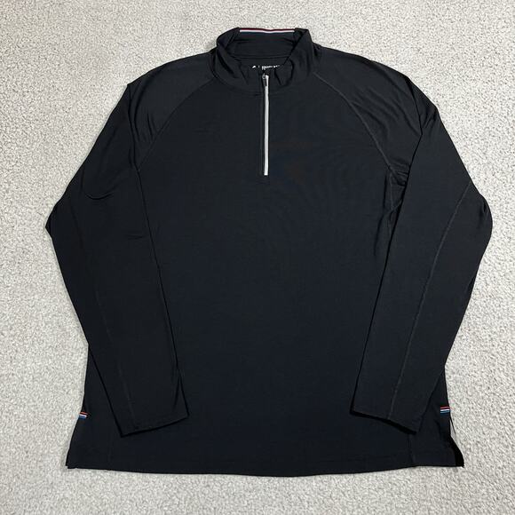 Four laps 1/4 Zip Pullover Mens Large Lightweight Stretch Workout Active Jacket - Picture 1 of 11